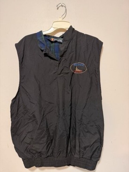 Divots Player Edition Pullover Golf Windbreaker Vest Intercoastal Classic Size L - Picture 3 of 8